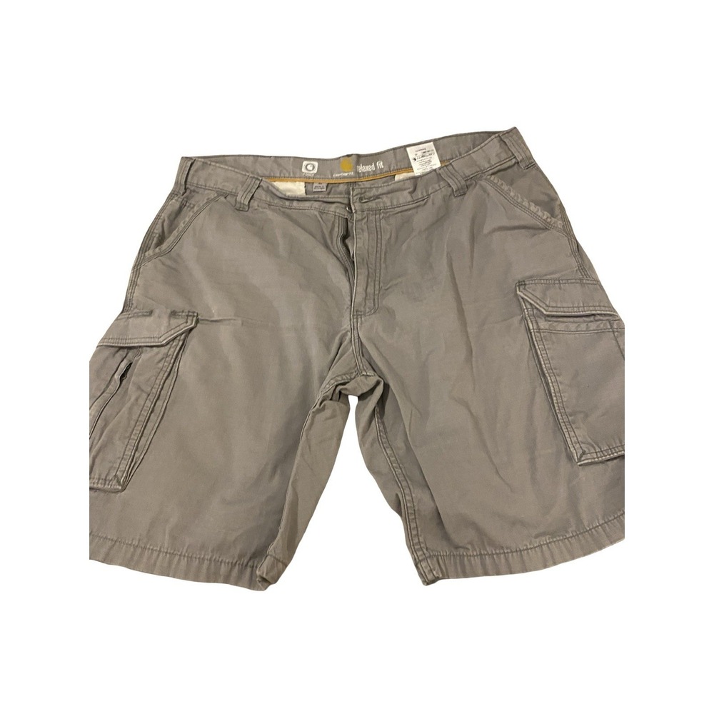 CARHARTT mens grey relaxed fit shorts‎ Size 40, 0220